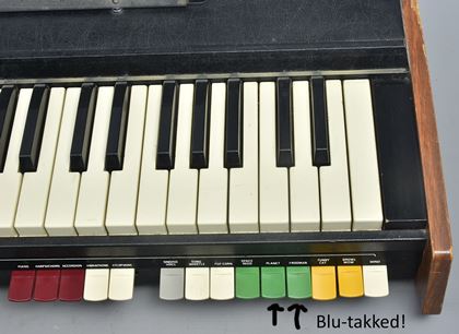 Roland-SH-1000 to service - 2 tabs broken